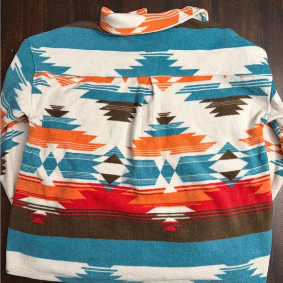 Blue B Aztec Patterned Jacket - Picture 5 of 5